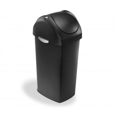 supporto prodotto pattumiera in plastica con coperchio oscillante da 60 l