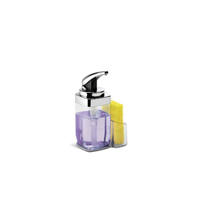 supporto prodotto erogatore quadrato da 650 ml con contenitore
