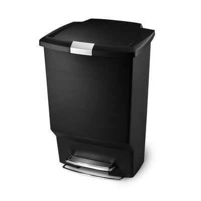 supporto prodotto cestino a pedale rettangolare da 40 l in plastica