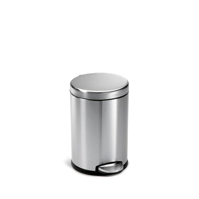 supporto prodotto cestino a pedale mini rotondo da 4,5 l