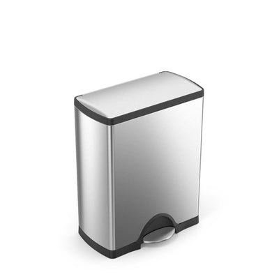 supporto prodotto cestino a pedale rettangolare classico da 50 l