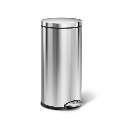 supporto prodotto cestino a pedale rotondo classico da 35 l