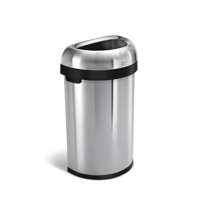 supporto prodotto cestino aperto semi-rotondo da 60 l