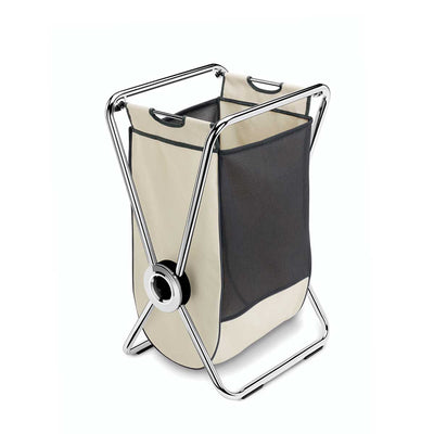 supporto prodotto cesta con telaio a x