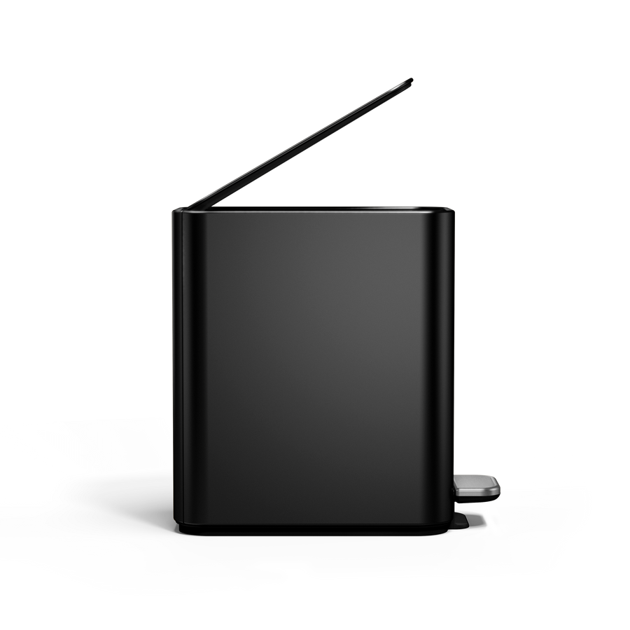 5 litri, cestino sottile con pedale