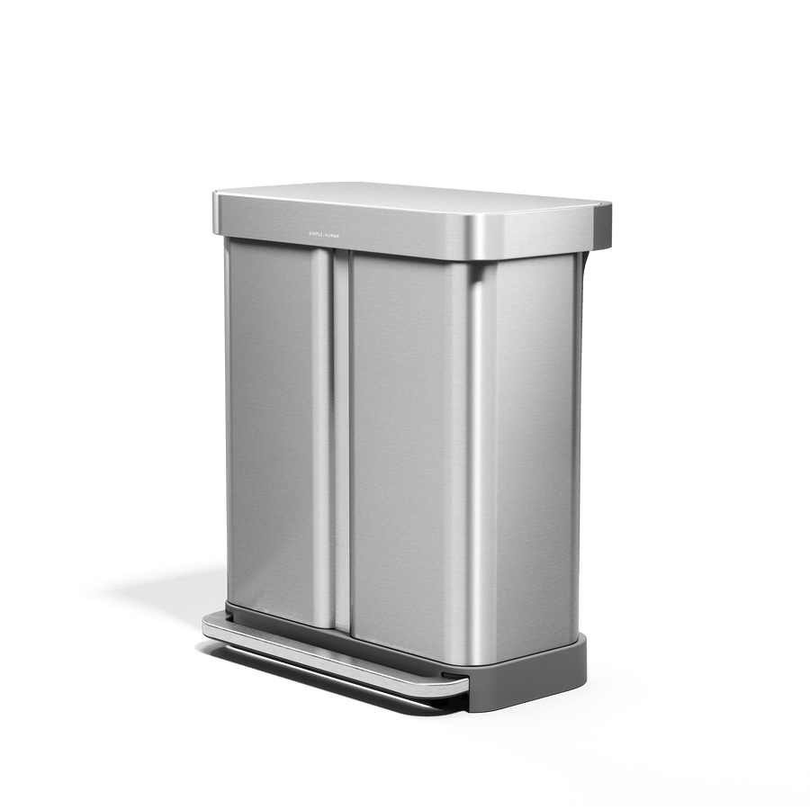 Cestino rettangolare con pedale