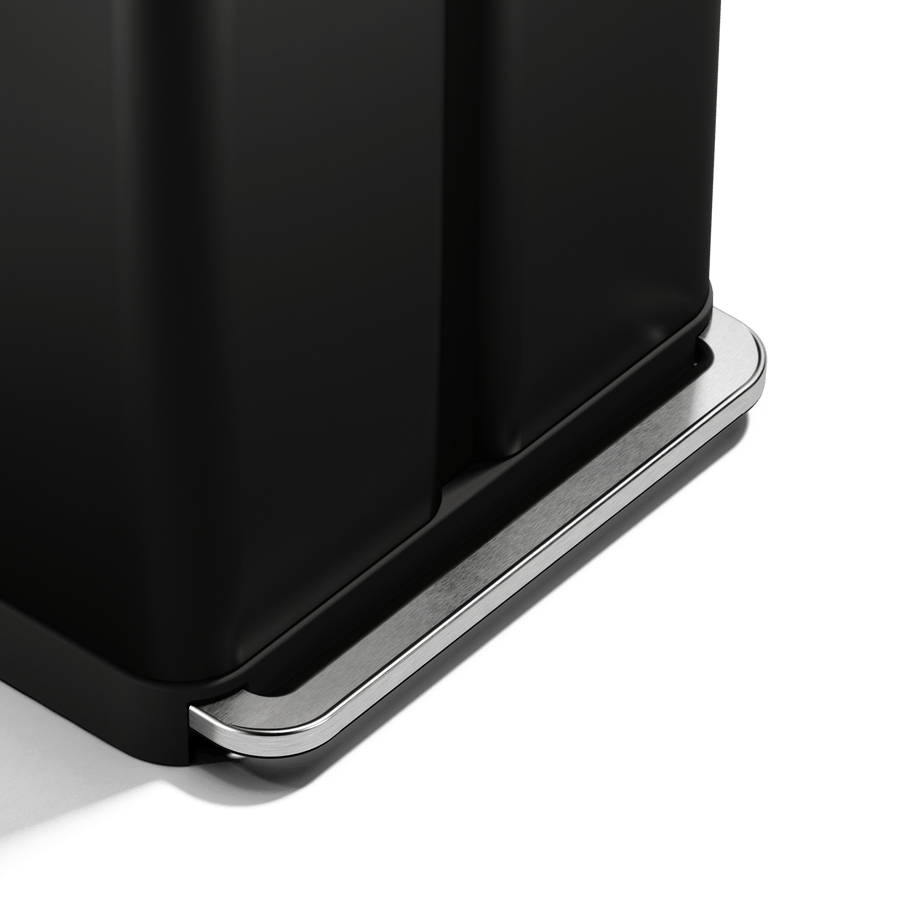 Cestino rettangolare con pedale