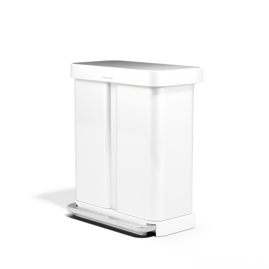 Cestino rettangolare con pedale