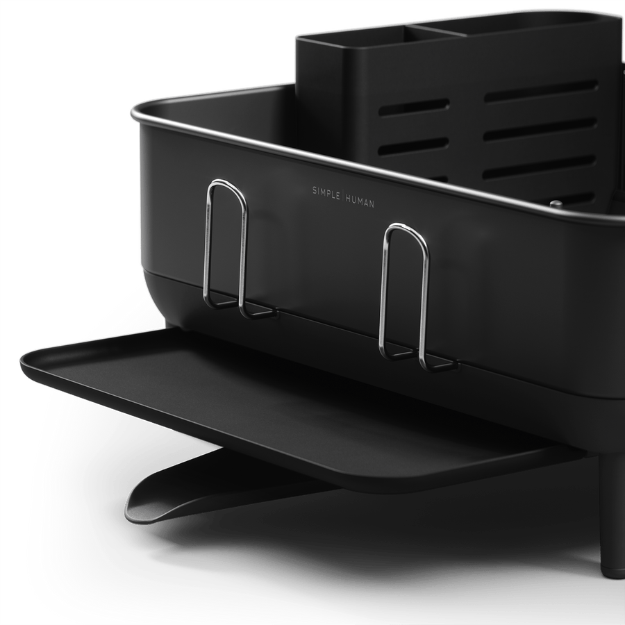 scolapiatti compatto con telaio in acciaio