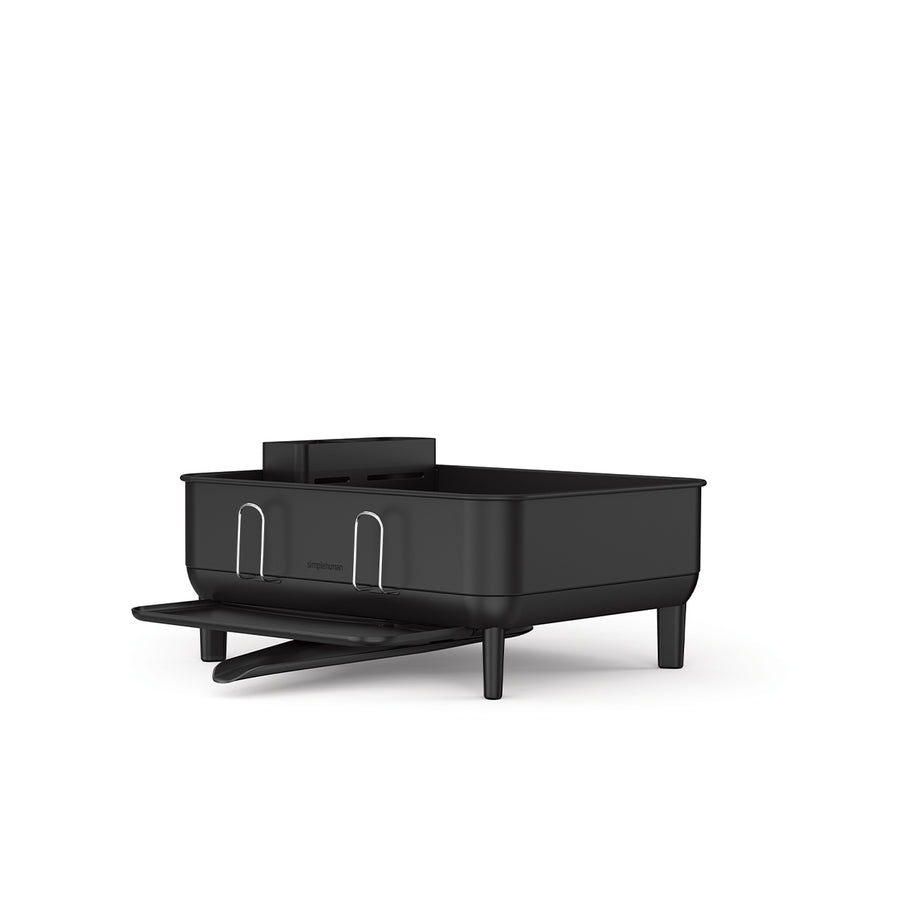 scolapiatti compatto con telaio in acciaio