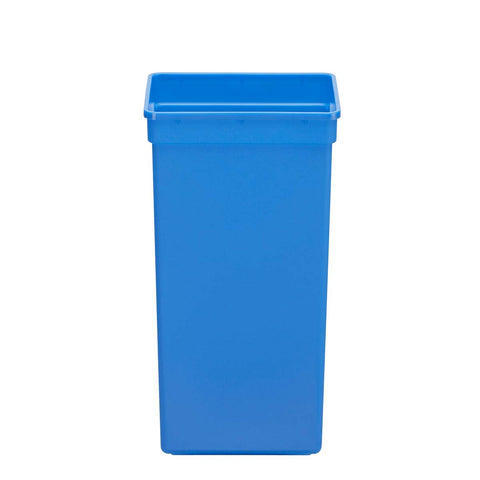 secchio in plastica blu per raccolta differenziata da 15 L 