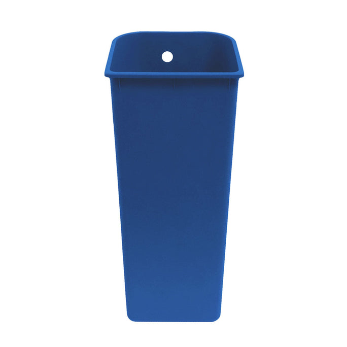 secchio in plastica blu per raccolta differenziata da 24 L [SKU:pd6109]