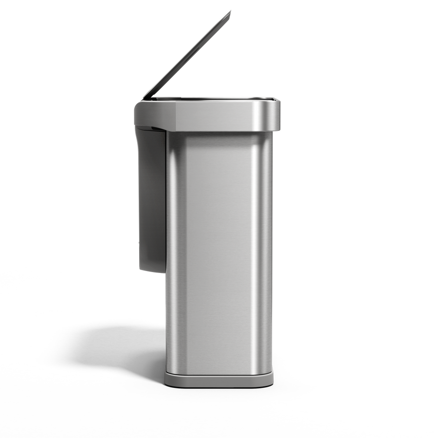 cestino rettangolare da 58 L con sensore