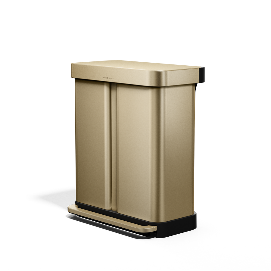 Cestino rettangolare con pedale