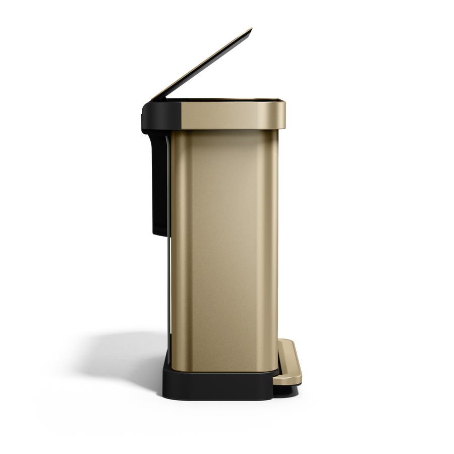 Cestino rettangolare con pedale