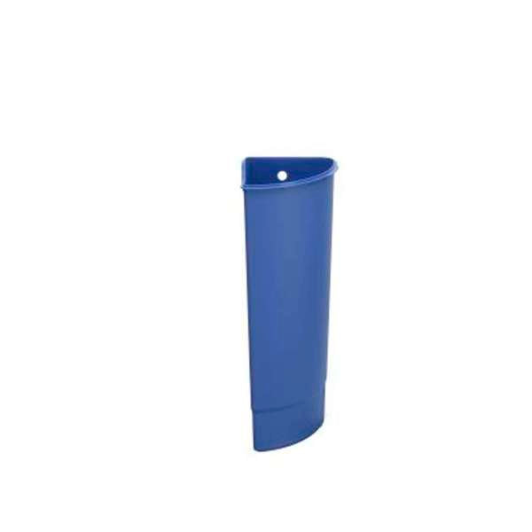 secchio semi-rotondo per raccolta differenziata blu [SKU:pd5043]