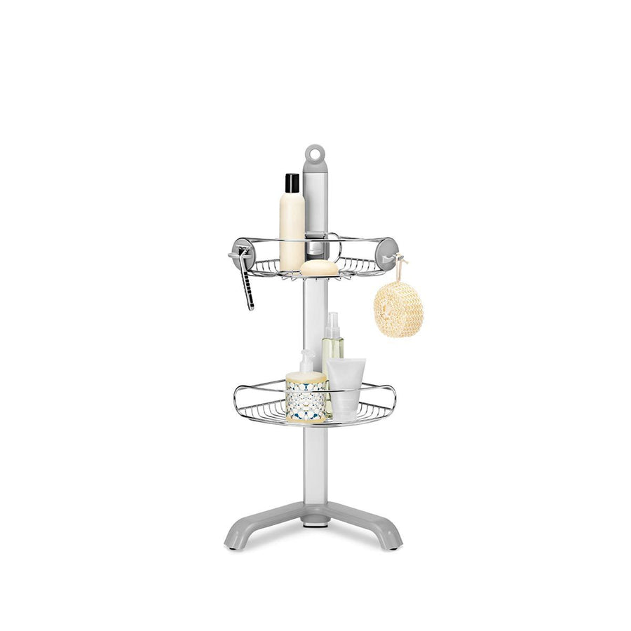 mensola doccia angolare