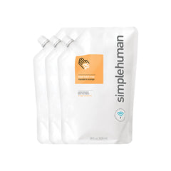 sacca di ricarica di sapone in schiuma simplehuman, da 828 ml, mandarino