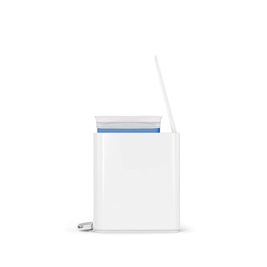 5 litri, cestino sottile con pedale