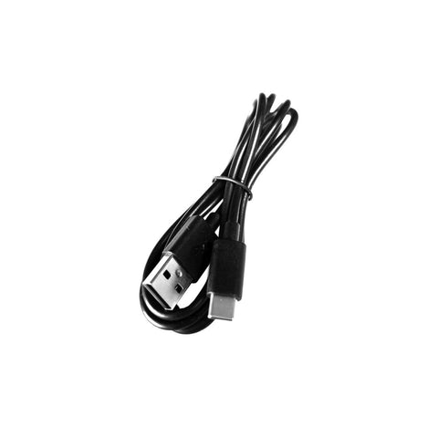 black USB-C cable 