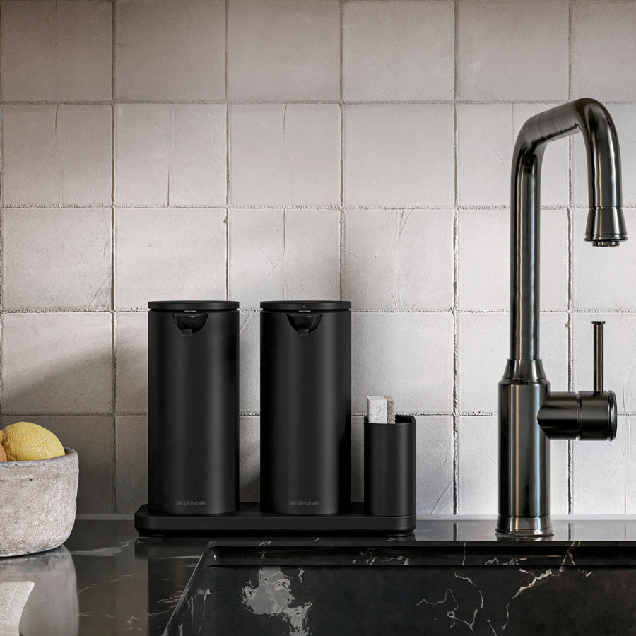 doppÃ­o erogatore con sensore grande con porta-spunga