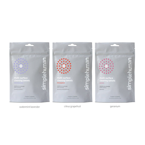 pastiglie detergenti multi-superficie assortite